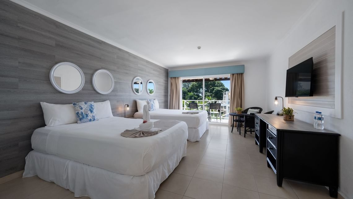 Vista a la piscina - Interior